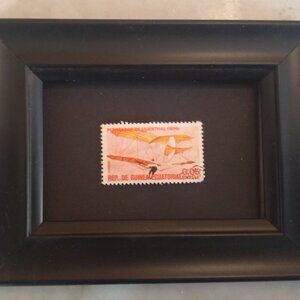 Framed Stamp Art - Vintage Aircraft